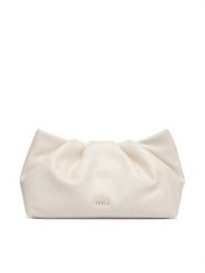 Furla Torebka Delia Mini WE00880 BX2269 CN PNN00 Écru. Białe kopertówki Furla, bez wzorów, ze skóry, bez dodatków. Za 919.99 zł.