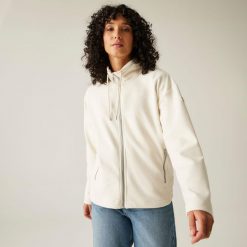 Polar damski Ashlynn. Białe bluzy z polaru Regatta, bez wzorów, z bawełny, trekkingowe. Za 300.25 zł.