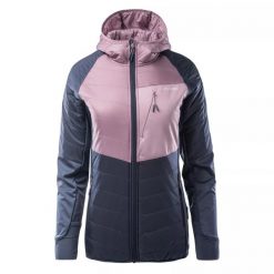 Kurtka Softshellowa Damska Pikowanie. Czerwone kurtki przejściowe sportowe ELBRUS, xs, bez wzorów, z softshellu, bez kaptura, trekkingowe. Za 421.99 zł.