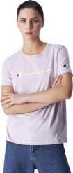 Koszulka sportowa damska Champion SS Tee. Czerwone t-shirty sportowe Champion, xl, bez wzorów, z bawełny, bez ramiączek. Za 69.09 zł.