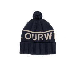 Czapka zimowa Colourwear Fluffball. Czarne czapki zimowe Colourwear, bez wzorów, sportowe. Za 129.99 zł.