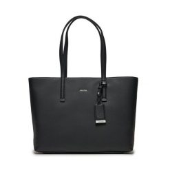 Torebka Calvin Klein. Czarne shopper bag Calvin Klein, bez wzorów, bez dodatków. Za 509.99 zł.