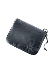 Portfel Deuter Zip Wallet - black/desert. Czarne portfele Deuter, bez wzorów, z poliamidu. Za 82.49 zł.
