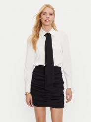 Silvian Heach Sukienka codzienna GPA24199VE Biały Slim Fit. Białe sukienki Silvian Heach, na co dzień, bez wzorów, z syntetyku, bez kołnierzyka, bez ramiączek, proste. Za 879.99 zł.