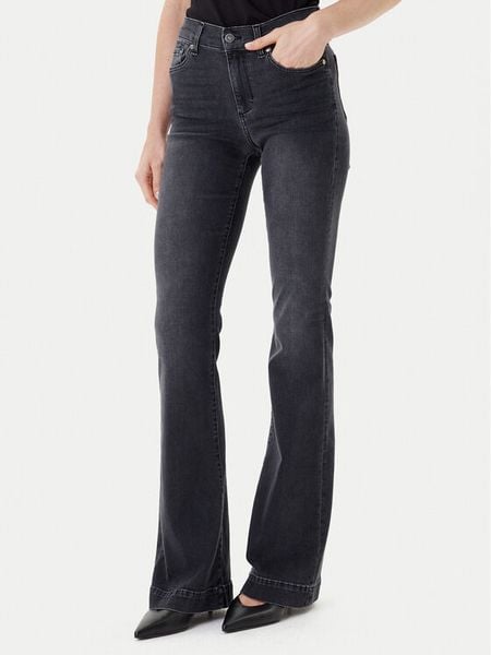 Liu Jo Jeansy UF5061 DS615 Czarny Regular Fit. Czarne jeansy Liu Jo, bez wzorów, z bawełny. Za 769.99 zł.