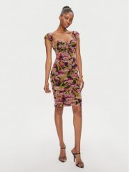 Pinko Sukienka koktajlowa Orbitale 101837 A153 Kolorowy Slim Fit. Sukienki Pinko, m, bez wzorów, z wiskozy, wizytowe, bez kołnierzyka, bez ramiączek. Za 1,739.00 zł.