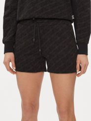 EA7 Emporio Armani Szorty sportowe 3DTS55 TJUAZ 1200 Czarny Regular Fit. Czarne szorty sportowe EA7 Emporio Armani, bez wzorów, z bawełny. Za 209.99 zł.