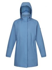 Regatta Kurtka przeciwdeszczowa "Sagano" w kolorze błękitnym rozmiar: 42. Niebieskie kurtki przeciwdeszczowe Regatta, bez wzorów, bez kaptura, outdoorowe. Za 176.08 zł.