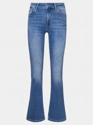 Mustang Jeansy Shelby 1014821 Niebieski Slim Fit. Niebieskie jeansy Mustang, bez wzorów, z bawełny. Za 139.99 zł.
