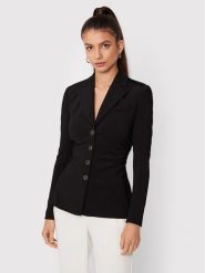 Pinko Marynarka Edvige 1G17X2 A04I Czarny Slim Fit. Czarne marynarki i żakiety Pinko, bez wzorów, z syntetyku, bez ramiączek. Za 1,619.00 zł.
