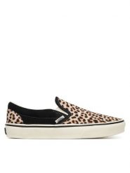 Vans Tenisówki Classic Slip-On VN000ED2YY61 Brązowy. Brązowe trampki Vans, bez wzorów, z materiału, bez zapięcia. Za 339.99 zł.