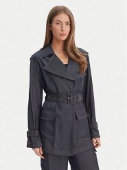 Guess Marynarka W6RL50 WL842 Granatowy Regular Fit. Niebieskie marynarki i żakiety Guess, m, z aplikacjami, z syntetyku, bez ramiączek. Za 669.99 zł.