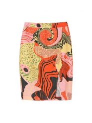 TATUUM Lniana spódnica ze wzorem rozmiar: 36. Spódnice Tatuum, na co dzień, bez wzorów, ze lnu, midi, proste. Za 111.95 zł.