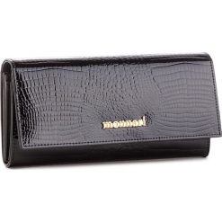 Duży Portfel Damski MONNARI - PUR0616-020 Black. Czarne portfele Monnari, z lakierowanej skóry. Za 219.00 zł.