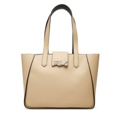 Torebka KARL LAGERFELD. Brązowe torebki klasyczne KARL LAGERFELD, bez wzorów, klasyczne, bez dodatków. Za 1,259.00 zł.