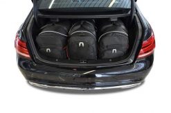 Torby Do Bagażnika Mercedes-Benz E Coupe 2009-2016 4Szt Kjust. Czarne torby podróżne KJUST, bez wzorów, z kauczuku. Za 1,233.00 zł.