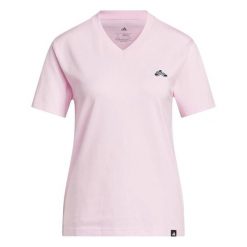 Koszulka damska ADIDAS SLIDE VNECK XS. Białe t-shirty sportowe adidas, uniwersalny, bez wzorów, z bawełny, bez ramiączek, na fitness i siłownię. Za 109.00 zł.