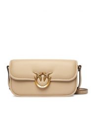 PINKO Torebka Love Box Baguette Al 25-26 PLTT 105083 A26L Beżowy. Brązowe torebki klasyczne Pinko, bez wzorów, ze skóry, bez dodatków. Za 1,649.00 zł.