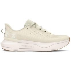 Buty do biegania damskie Under Armour Infinite Pro. Szare buty do biegania Under Armour, bez wzorów, z materiału, bez zapięcia, do biegania. Za 599.99 zł.