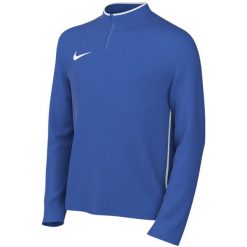 Bluza dla dzieci Nike Dri-Fit Park Drill Top. Niebieskie topy Nike, bez wzorów, z poliesteru, sportowe, bez kołnierzyka, bez ramiączek. Za 102.99 zł.