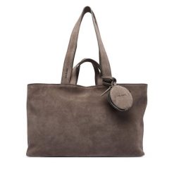 Torebka Vic Matié. Szare shopper bag Vic Matié, bez wzorów, bez dodatków. Za 1,629.00 zł.