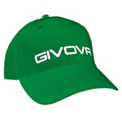 Czapka Unisex Givova z Wizjerem - Sportowa Elegancja. Zielone czapki z daszkiem Givova, bez wzorów, z bawełny, eleganckie. Za 127.99 zł.