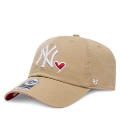 Czapka z daszkiem 47 Brand. Brązowe czapki z daszkiem 47 Brand, bez wzorów. Za 99.99 zł.