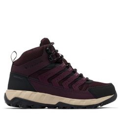 Trekkingi Columbia. Czerwone trekkingi Columbia, bez wzorów, bez zapięcia, trekkingowe. Za 399.99 zł.