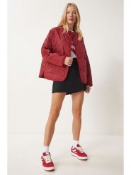 Happiness Istanbul Kurtka przejściowa w kolorze czerwonym rozmiar: 36. Czerwone kurtki Happiness Istanbul, bez wzorów, bez kaptura. Za 130.99 zł.