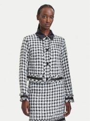 KARL LAGERFELD Marynarka B4W14011 Czarny Regular Fit. Czarne marynarki i żakiety KARL LAGERFELD, bez wzorów, z syntetyku, bez ramiączek. Za 1,649.00 zł.