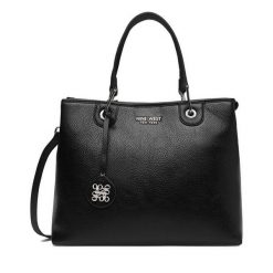 Torebka Nine West. Czarne torebki klasyczne Nine West, bez wzorów, bez dodatków. Za 279.99 zł.