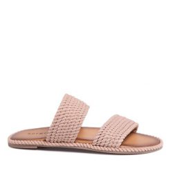 Klapki Sergio Bardi. Brązowe klapki Sergio Bardi, bez wzorów, bez obcasa, bez zapięcia. Za 199.99 zł.