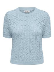 ONLY Sweter w kolorze błękitnym rozmiar: S. Niebieskie swetry ONLY, s, bez wzorów, bez ramiączek. Za 69.91 zł.