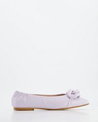 BALERINY DAMSKIE WOLF510A2 NA LIL. Baleriny Venezia, bez wzorów, ze skóry, bez obcasa, bez zapięcia. Za 199.00 zł.
