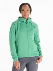 Marmot Kurtka polarowa "Leconte" w kolorze zielonym rozmiar: M. Zielone kurtki Marmot, m, bez wzorów, z polaru, bez kaptura. Za 242.45 zł.