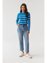 TATUUM Sweter w kolorze niebieskim rozmiar: S. Niebieskie swetry Tatuum, s, bez wzorów, bez ramiączek. Za 131.12 zł.