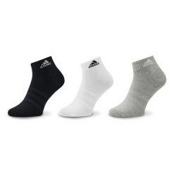 Skarpety Niskie Unisex adidas. Szare skarpetki adidas, bez wzorów. Za 49.99 zł.