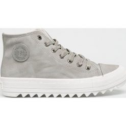 Big Star - Trampki. Szare trampki BIG STAR, bez wzorów, z gumy, retro, bez zapięcia. Za 159.99 zł.