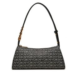 Torebka DKNY. Czarne torebki klasyczne DKNY, bez wzorów, klasyczne, bez dodatków. Za 579.99 zł.