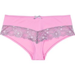 Figi panty Pink Collection bonprix różowo-szary. Bokserki damskie marki bonprix. Za 24.99 zł.