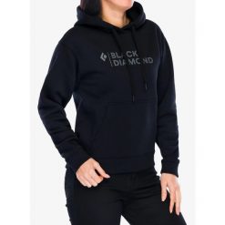 Bluza damska Black Diamond Mini Stacked Pullover Hoody. Czarne bluzy Black Diamond, s, bez wzorów, bez kaptura, trekkingowe. Za 319.99 zł.