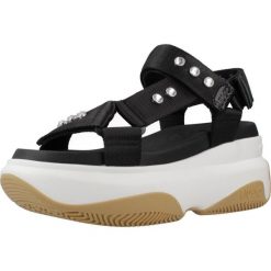 Sandały LIU-JO BA4025 TX05 Czarny. Czarne sandały Liu Jo, bez wzorów, z tkaniny, sportowe, bez obcasa, bez zapięcia. Za 530.99 zł.