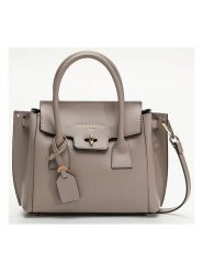 Victor & Hugo Paris Skórzana torebka "Jany" w kolorze szarobrązowym - 25 x 19 x 7 cm rozmiar: onesize. Brązowe torebki klasyczne Victor & Hugo Paris, bez wzorów, z materiału, przez ramię, bez dodatków. Za 382.99 zł.