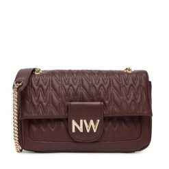 Torebka Nine West. Czerwone kopertówki Nine West, bez wzorów, wizytowe, bez dodatków. Za 349.99 zł.