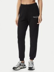 EA7 Emporio Armani Spodnie dresowe 7W001661 AF24375 UC001 Czarny Regular Fit. Czarne spodnie dresowe EA7 Emporio Armani, bez wzorów, z bawełny. Za 639.99 zł.