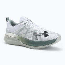 Buty do biegania Under Armour Velociti Prohydro. Białe buty do biegania Under Armour, bez wzorów, bez zapięcia, do biegania. Za 539.99 zł.