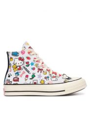 Converse Trampki Chuck 70 A17696C Kolorowy. Trampki Converse, bez wzorów, z materiału, bez zapięcia. Za 469.99 zł.