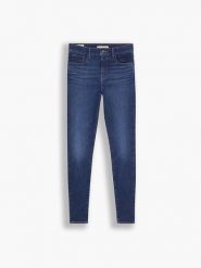 Levi´s Dżinsy "720" - Skinny fit - w kolorze granatowym rozmiar: W26/L30. Niebieskie jeansy l, z aplikacjami, klasyczne, z podwyższonym stanem. Za 222.41 zł.