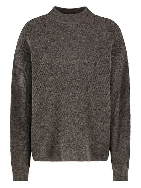 Eight2Nine Sweter w kolorze brązowym rozmiar: M. Brązowe swetry Eight2Nine, m, bez wzorów, ze splotem, bez ramiączek. Za 87.61 zł.