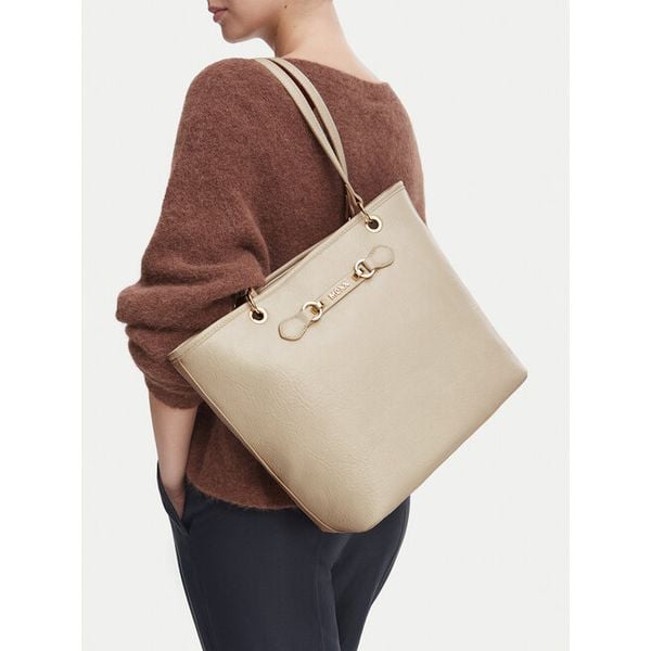Torebka MEXX. Brązowe shopper bag Mexx, bez wzorów, bez dodatków. Za 229.99 zł.